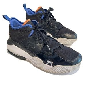 Nike Air Jordan Stay Loyal 2 Black Hyper Royal DQ8401-048 Men's Size 7.5 Shoes